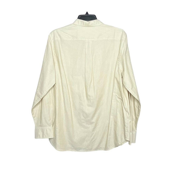 Everlane Women's 100% Cotton Striped Button Down Shirt Size 12 - Picture 2 of 6